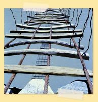 image of a rope bridge